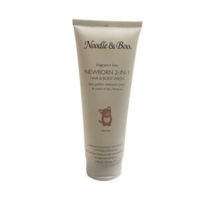 Noodle & Boo Newborn 2-in-1 Hair & Body Wash Fragrance Free Tearless 4oz Sealed